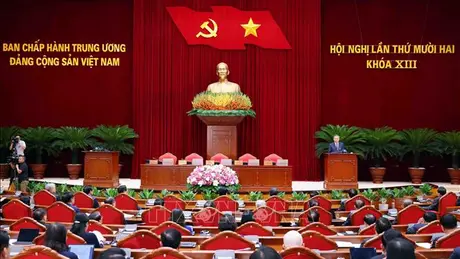 Bế mạc Hội nghị lần thứ 12 Ban Chấp hành Trung ương Đảng khóa XIII