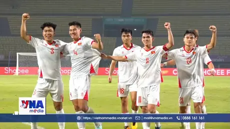 Đội tuyển U23 Việt Nam thắng U23 Lào 3-0 tại giải Vô địch U23 Đông Nam Á