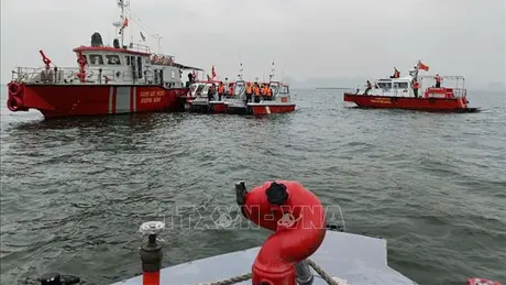 Vụ lật tàu trên vịnh Hạ Long: Tìm thấy thêm một thi thể nạn nhân