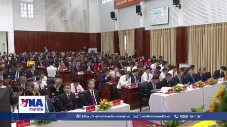 Thường trực Ban Bí thư dự Đại hội Đảng bộ phường Bàn Thạch, Đà Nẵng