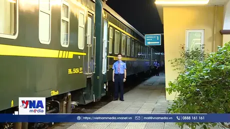 Ngừng chạy tàu khách liên vận Quốc tế do ảnh hưởng bão số 3