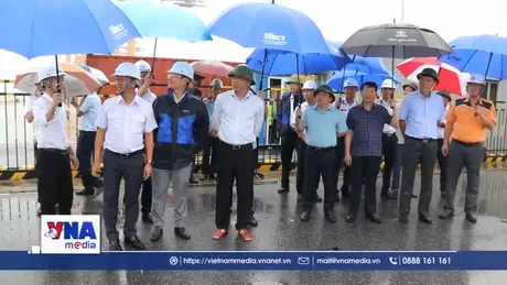 Kiểm tra công tác ứng phó với bão số 3 tại Hải Phòng