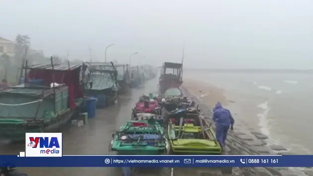 Đặc khu Bạch Long Vĩ ứng phó với bão Wipha