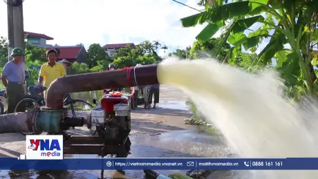 Sẵn sàng phương án chống úng, ngập do mưa bão