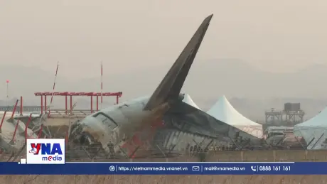 Thông tin mới nhất về vụ tai nạn máy bay Jeju Air tại Hàn Quốc