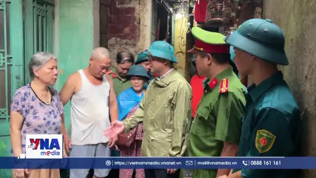 Ninh Bình sơ tán dân ra khỏi khu tập thể cũ nát