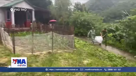 Phú Thọ di dời 229 hộ dân đến nơi an toàn