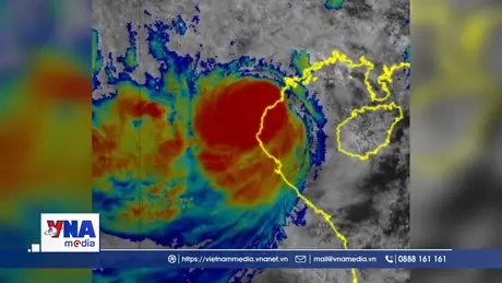 Bão số 3 vào bờ: Sóng lớn, gió giật, mưa dồn dập