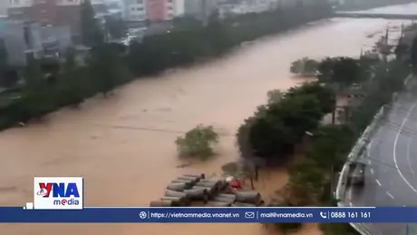 Hàn Quốc nỗ lực khắc phục hậu quả lũ lụt