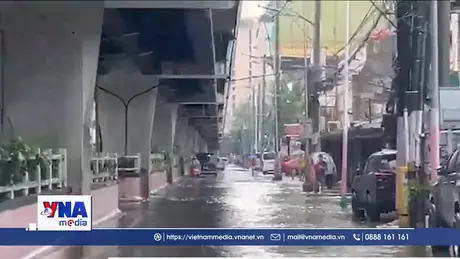 Bão Wipha gây ảnh hưởng tại nhiều nước châu Á