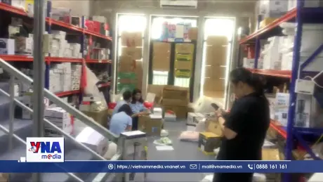 Lượng lớn đồ gia dụng không rõ nguồn gốc bị tạm giữ tại Hà Nội
