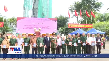 Tri ân các anh hùng liệt sĩ tại Gia Lai