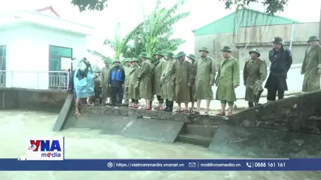 Thanh Hóa khẩn trương tiêu úng, chống ngập sau bão