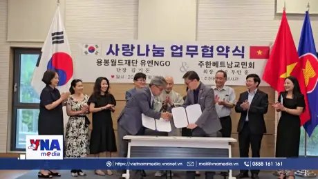 Tổng hội người Việt Nam tại Hàn Quốc và Quỹ Yongbong World Foudation chung tay vì cộng đồng