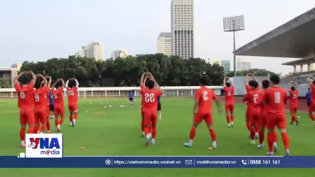 Đội tuyển U23 Việt Nam sẵn sàng cho trận Bán kết gặp đội tuyển Bán kết