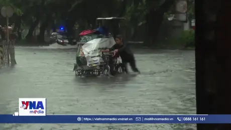 Mưa bão tại Trung Quốc và Philippines, hàng nghìn người sơ tán