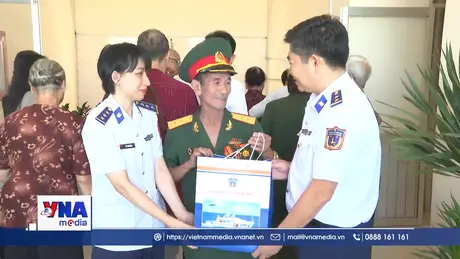 Cảnh sát biển 3 tổ chức nhiều hoạt động “Đền ơn đáp nghĩa”