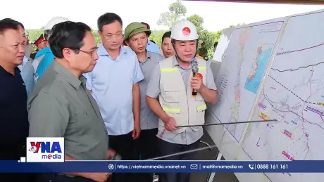 Thủ tướng khảo sát các dự án hạ tầng tại tỉnh Quảng Trị