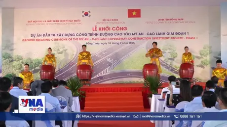 Khởi công cao tốc Mỹ An - Cao Lãnh giai đoạn 1 