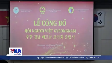 Lễ ra mắt Chi hội người Việt Nam tại Gyeongnam, Hàn Quốc