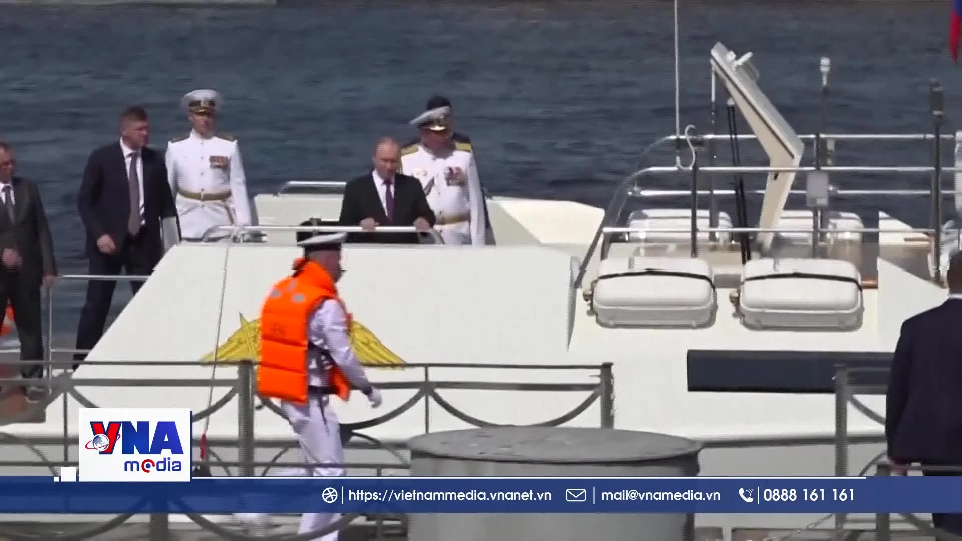 Nga hủy duyệt binh Hải quân