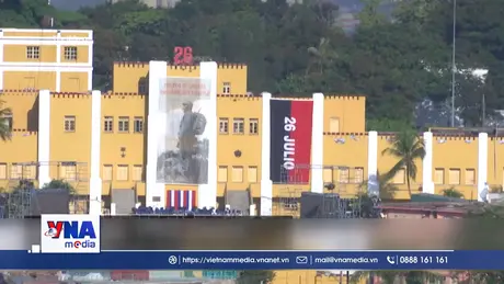 Lễ kỷ niệm 72 năm vụ tấn công Pháo đài Moncada ở Argentina
