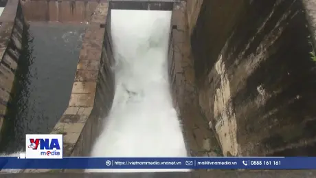 Khẩn trương mở 2 cửa xả mặt thủy điện Thác Bà