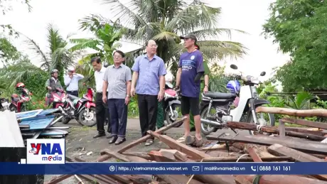 Cà Mau khẩn trương khắc phục thiệt hại do lốc xoáy