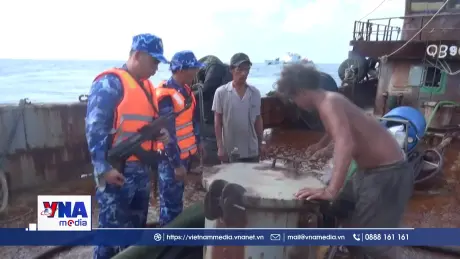 Thêm 1 vụ vận chuyển trái phép 260.000 lít dầu trên biển bị bắt giữ