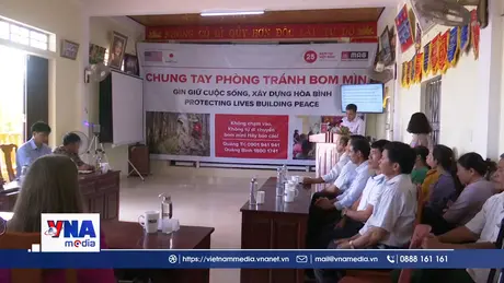 Quảng Trị bàn giao 2 km2 đất sạch bom mìn