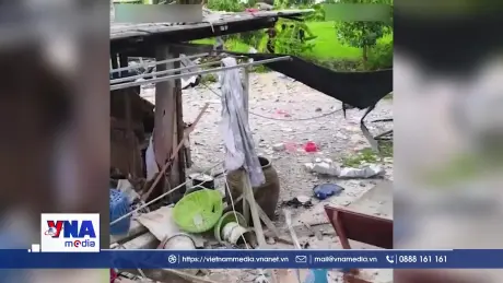 Nổ nhà máy sản xuất pháo hoa tại Thái Lan
