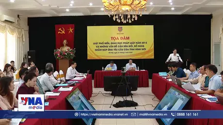 Sửa đổi, bổ sung Luật phổ biến giáo dục pháp luật 2012