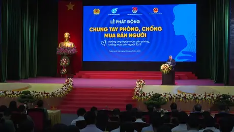 Phát động chung tay phòng chống mua, bán người