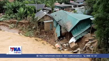 Mưa lũ làm 11 người chết và mất tích ở Điện Biên