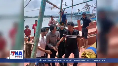 Biên phòng TP.HCM bắt giữ đối tượng bị truy nã lẩn trốn trên tàu cá