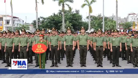 Công an thành phố Hải Phòng ra quân trấn áp tội phạm