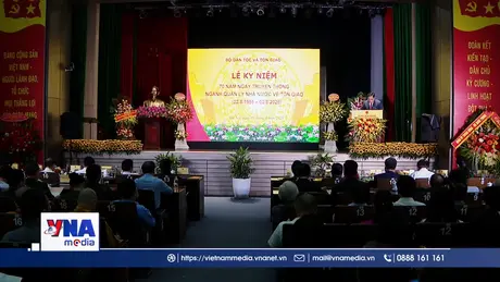 Kỷ niệm 70 năm công tác Quản lý nhà nước về tôn giáo