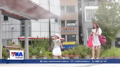 Nhiệt độ tháng 7 ở Nhật Bản cao kỷ lục trong 3 năm liên tiếp