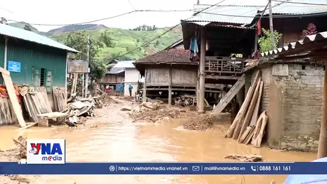 Na Son (Điện Biên) khắc phục hậu quả mưa lũ