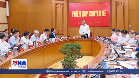 Tổng Bí thư họp BCĐ Trung ương về hoàn thiện thể chế, pháp luật