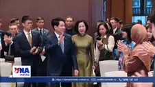 Chủ tịch nước gặp gỡ cộng đồng người Việt Nam tại Ai Cập