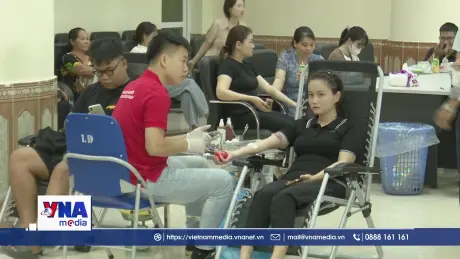 Lan tỏa nghĩa cử Hiến máu cứu người 