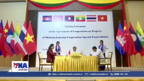 Trung Quốc, Myanmar ký thỏa thuận hợp tác Quỹ đặc biệt Mekong-Lan Thương