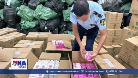 Phát hiện doanh nghiệp gia công sản phẩm phụ khoa giả mạo nhãn hiệu