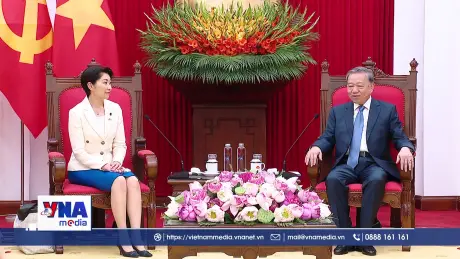 Tổng Bí thư Tô Lâm tiếp Chủ tịch Liên minh nghị sĩ hữu nghị Nhật – Việt