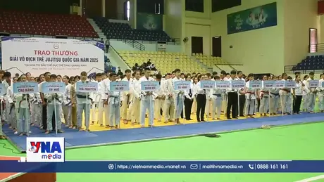 Khai mạc Giải Vô địch Trẻ JuJitsu quốc gia năm 2025