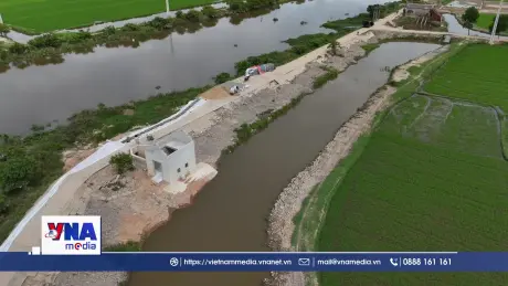 Nông dân Quảng Trị bất an vì hệ thống đê bao bị xuống cấp