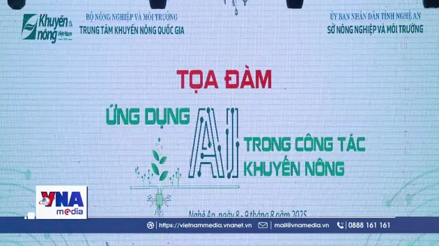 Ứng dụng trí tuệ nhân tạo trong công tác khuyến nông