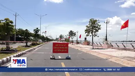 Tiếp tục sụp lún, sạt lở kè Thường Thới Tiền, Đồng Tháp