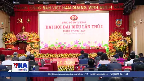 Đại hội Đảng bộ Bộ Tư pháp nhiệm kỳ 2025 – 2030